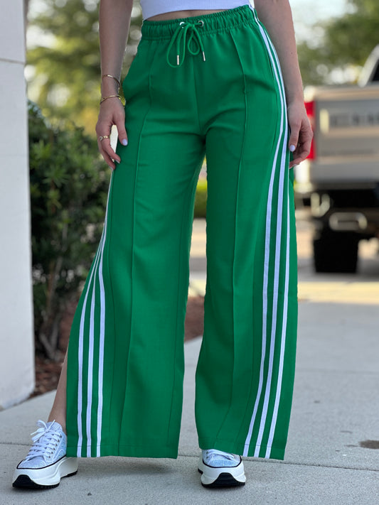 Sahara Lines Green Pants