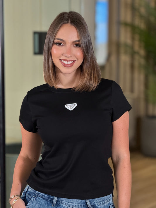 Marfa Black Logo T-Shirt