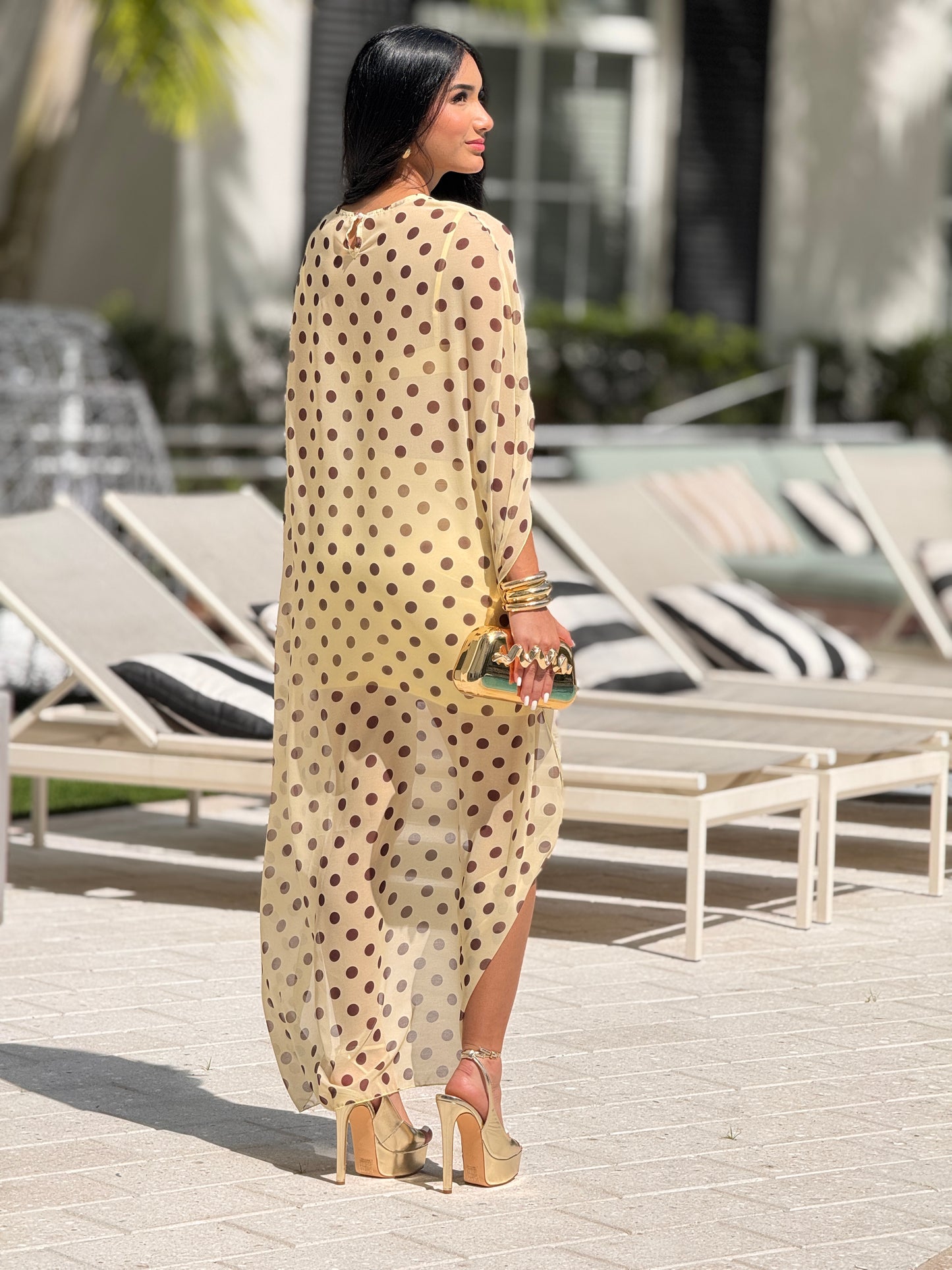 Tennie Yellow Polka Dots 3-Piece Set