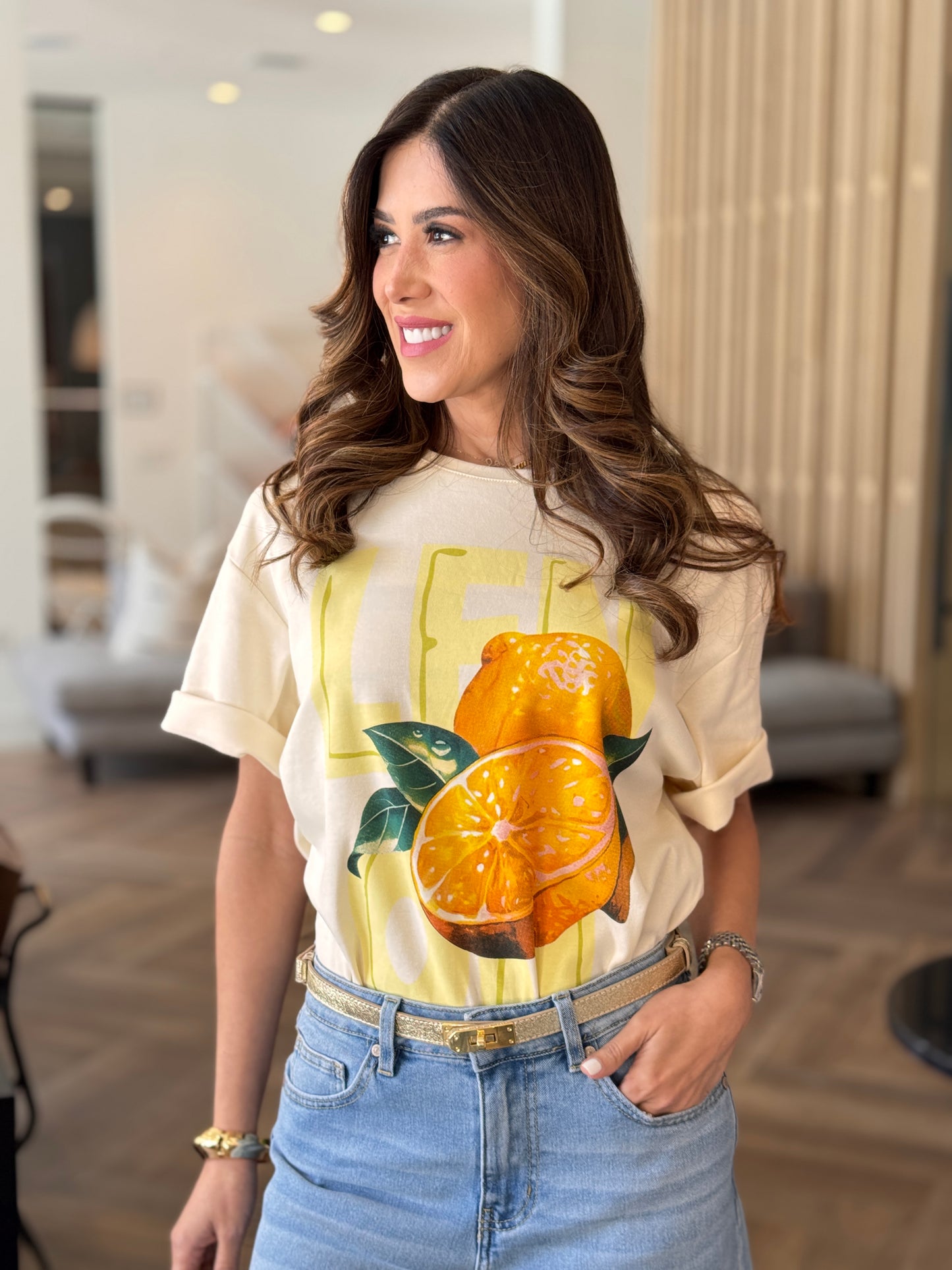 Orange Yellow T-Shirt