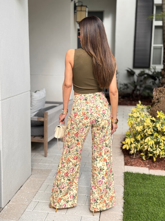 Fifty Green Tunnel Neck Top