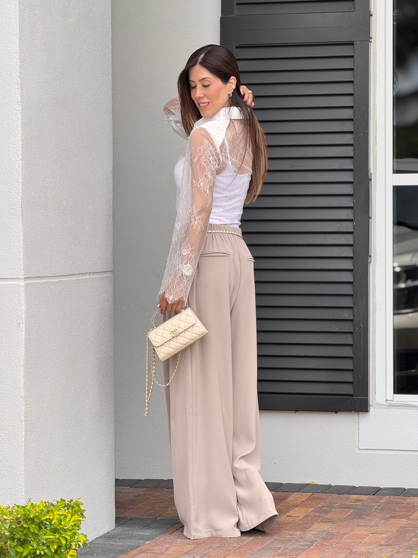Evelyn Stone Trouser Pants
