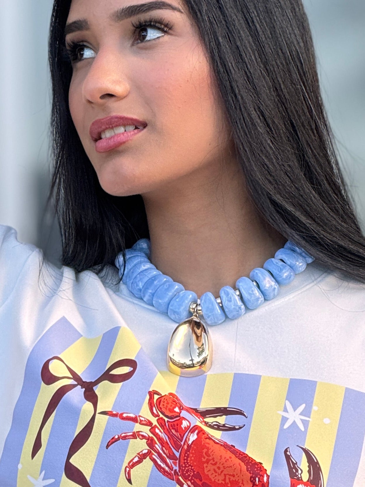 Light Blue necklace