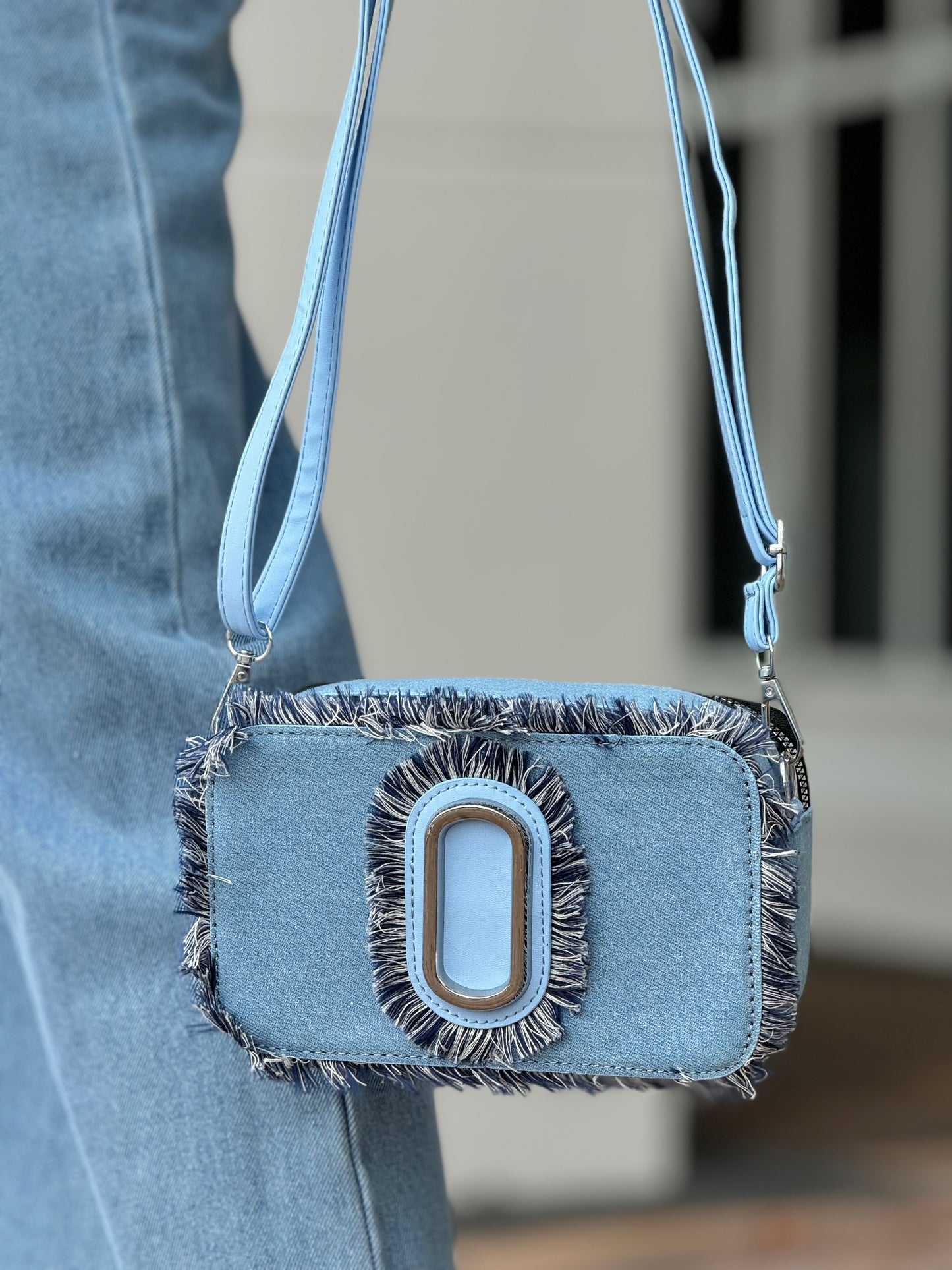 Marco Denim Camera Bag