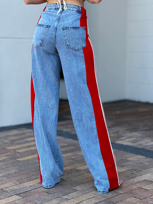 Trend Red Lines Pants (3rd stock)