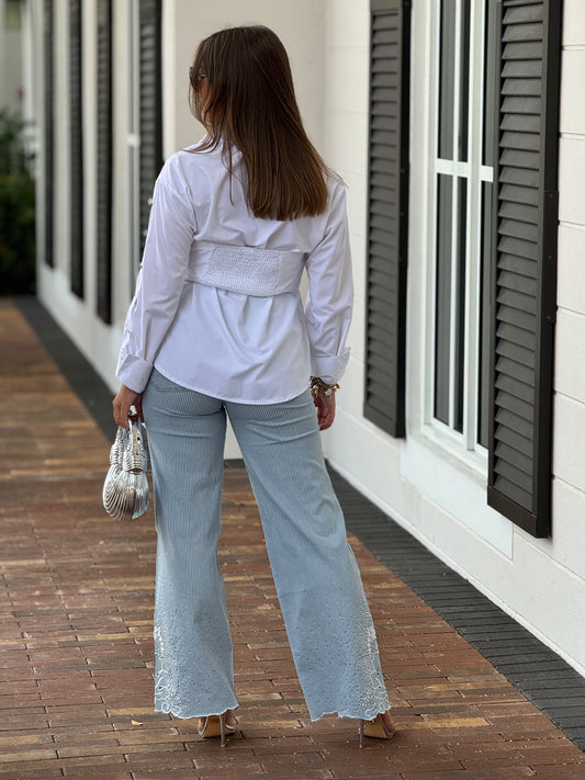 Lizzie Lines Rhinestone Jeans