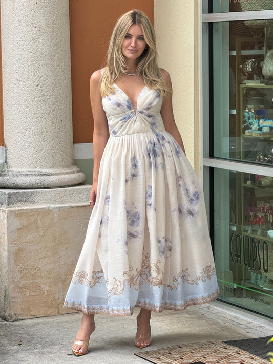 Gardenia Floral Dress