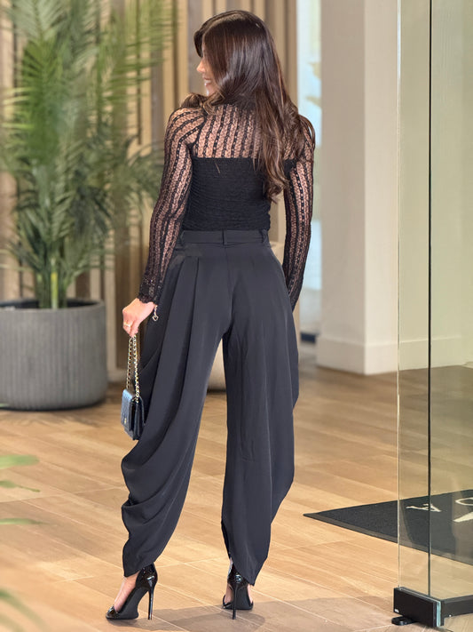 Promesa Black Lace Bodysuit