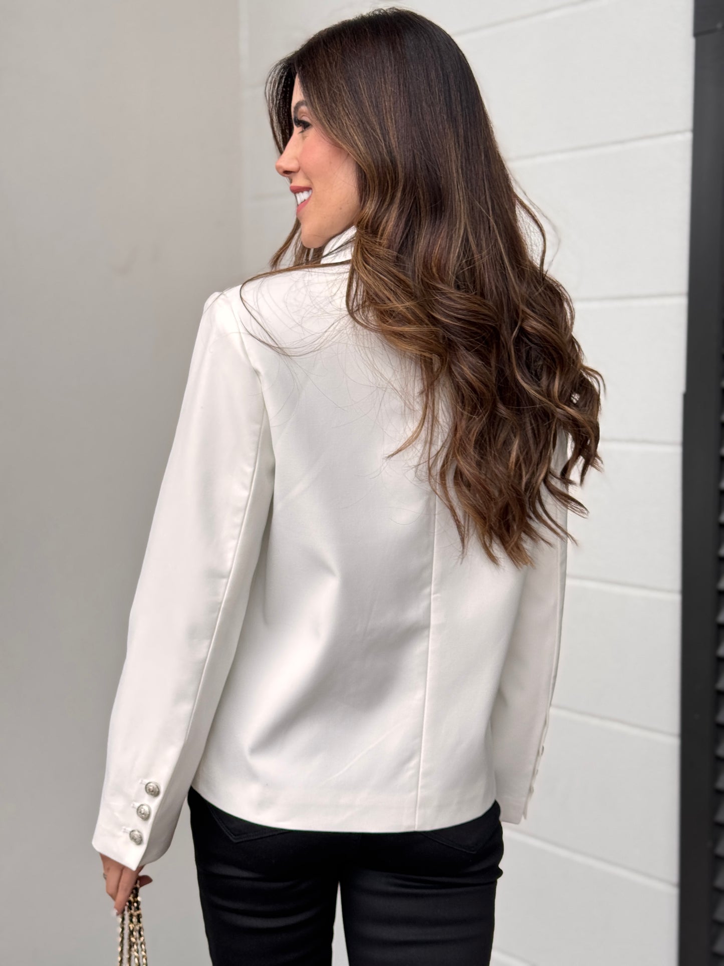 Liberty White Rope Jacket Top