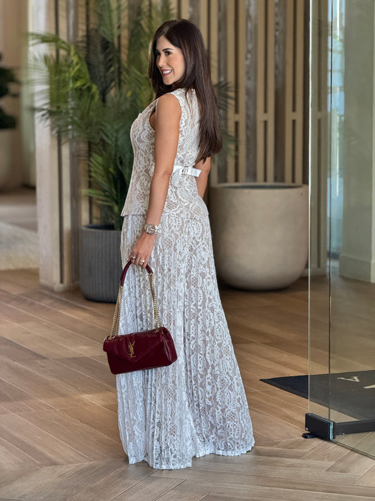 Always Chic White Lace Set