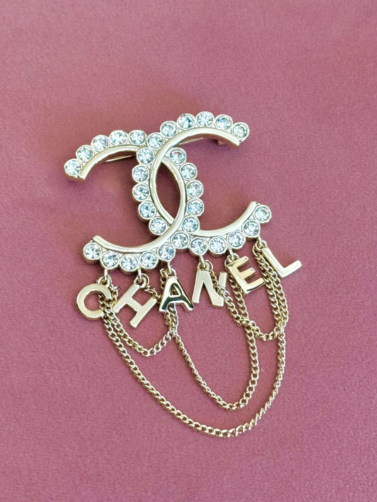 Cece Gold Chains Pin