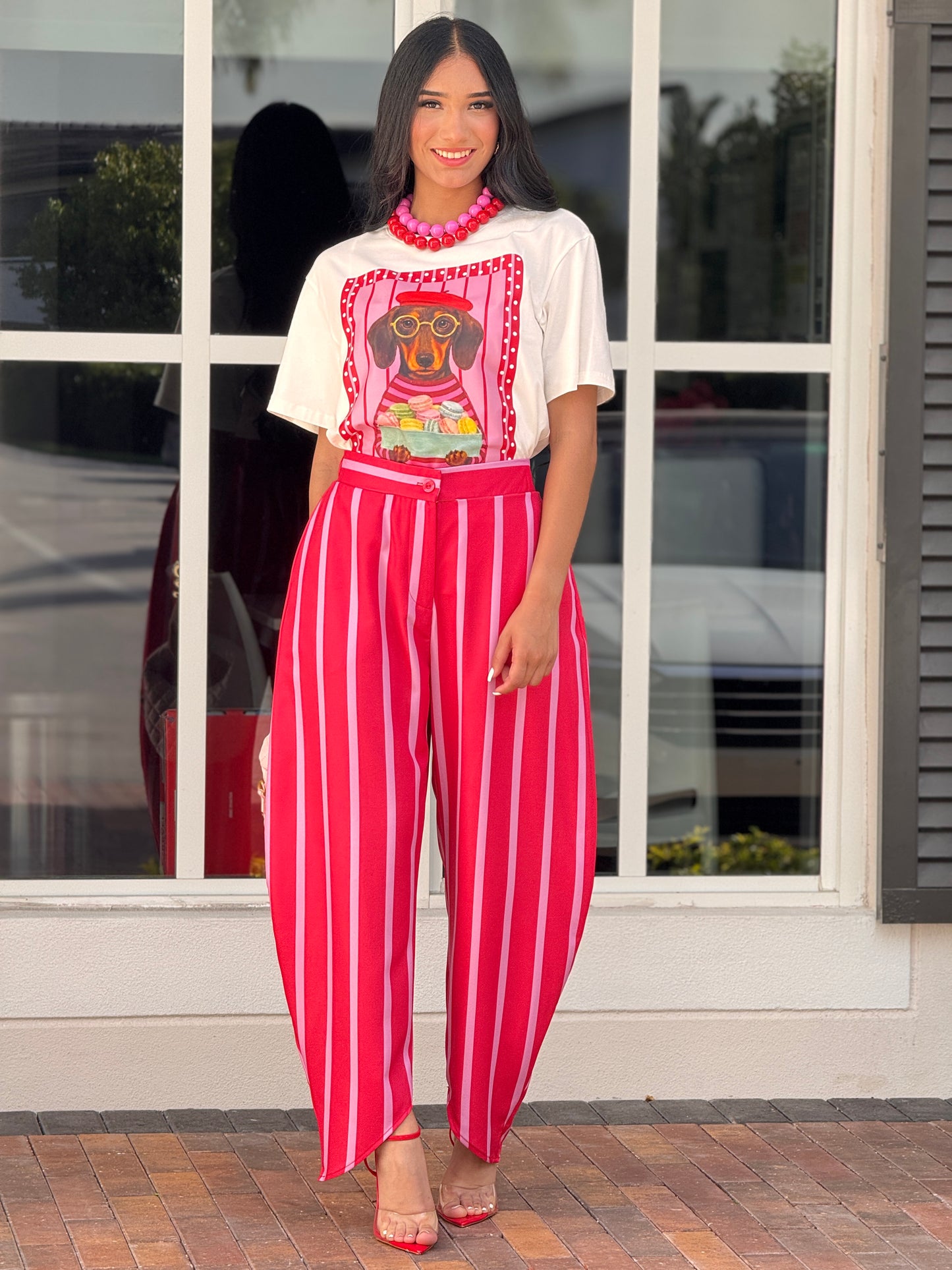 Identity Pink Dog Lines Barrel Set