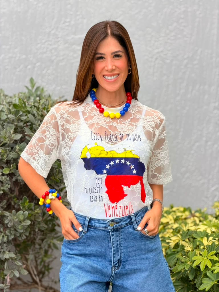 Mi Corazón En Venezuela T-Shirt