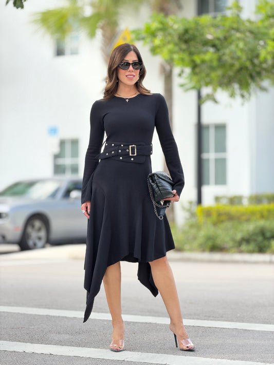 992 Hafe Black Dress