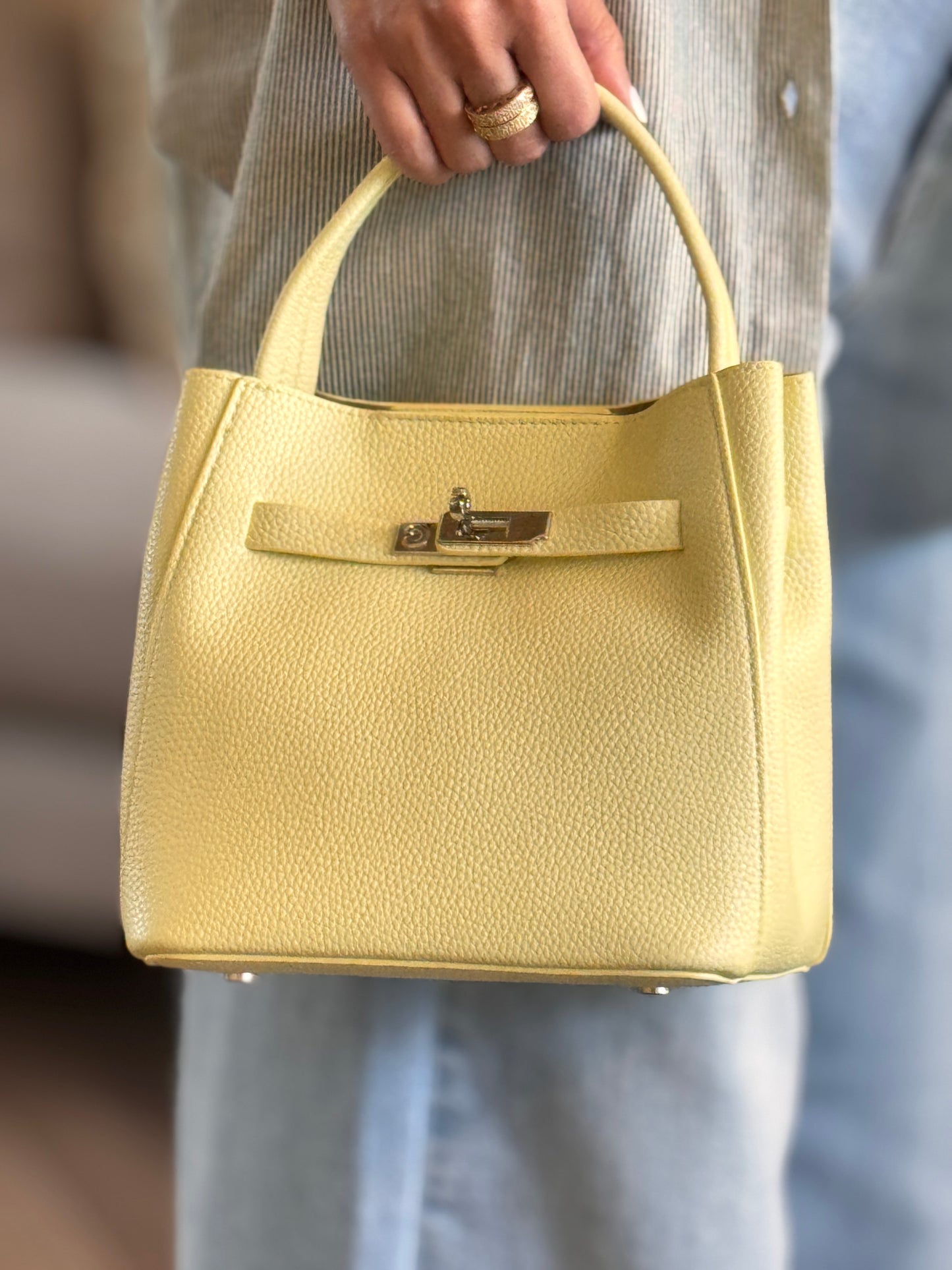 Kellie Yellow Bag