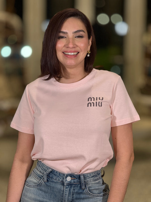 Miu Pink T-Shirt