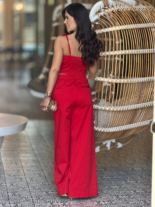 Strut Red Flower Set