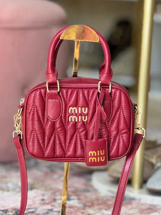 Miu Red Bag