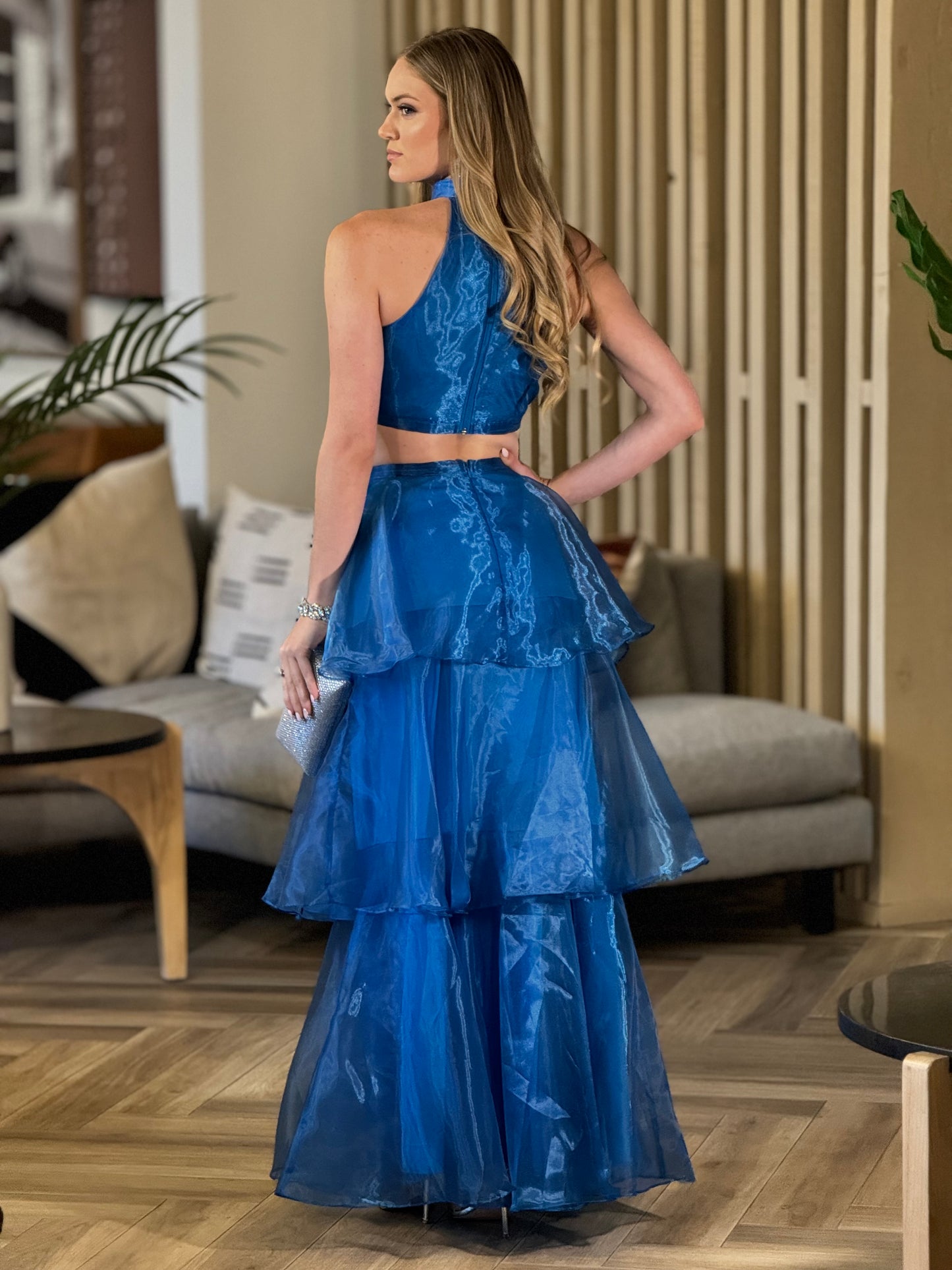 Norkys Blue Skirt Set