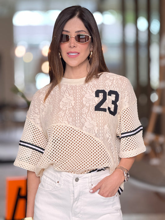Amber 21 Beige Knit Top