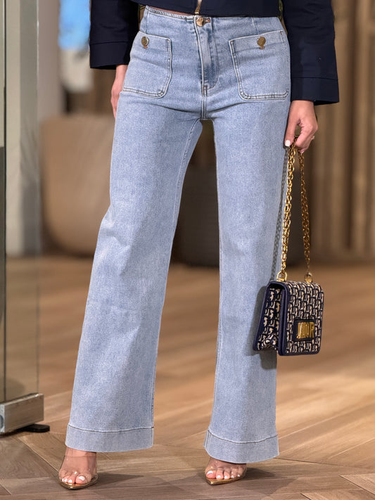 Vintage Pocket Jeans