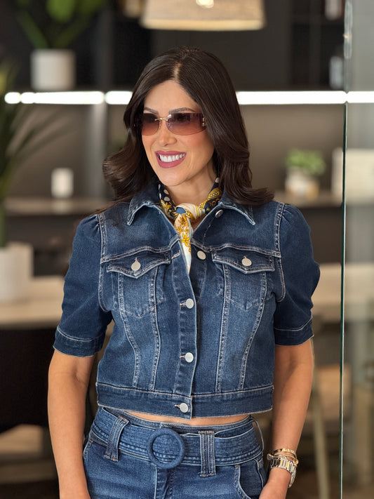 Risen Dark Denim Vest