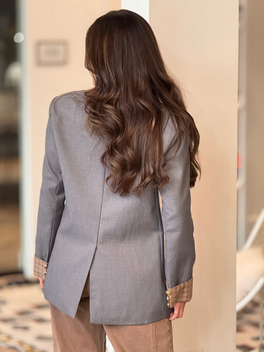 Miu Gray Blazer