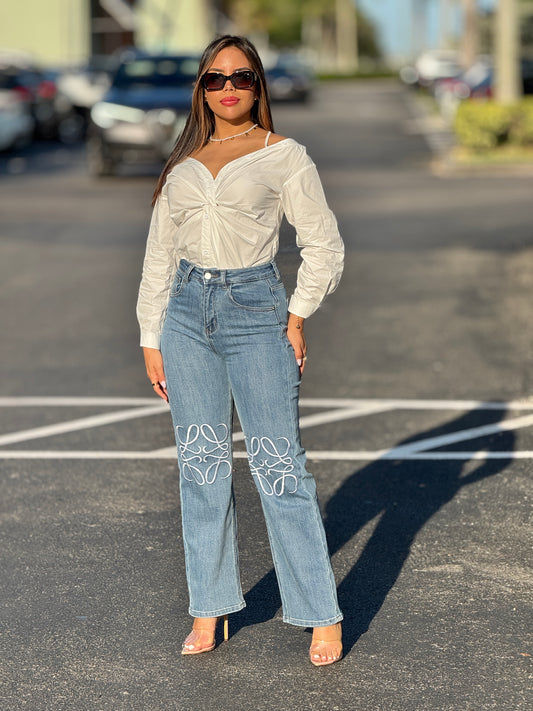 Lore Logo Jeans