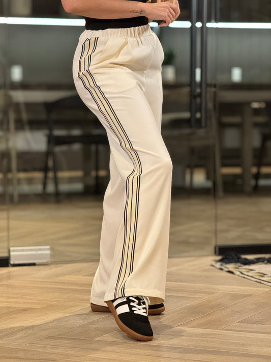 Hersy White Lines Pants