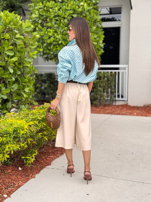 Itoo Beige Bermuda Shorts