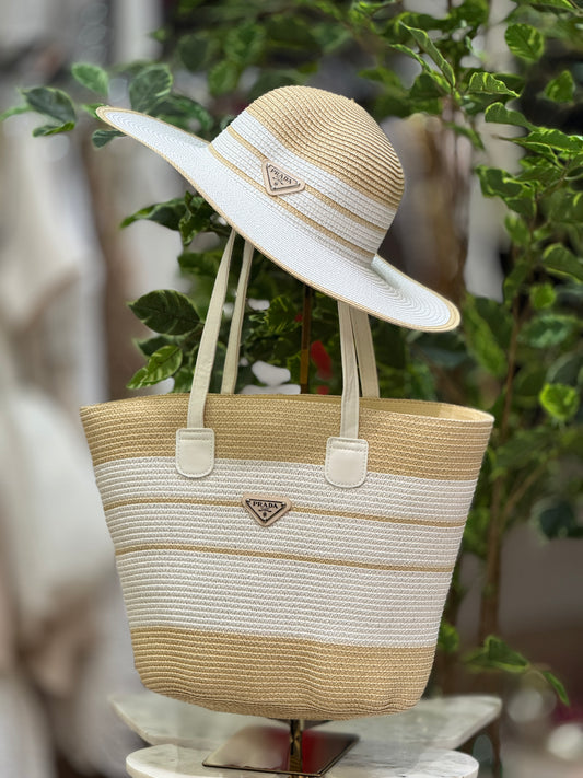 Marfa White Bag+Hat