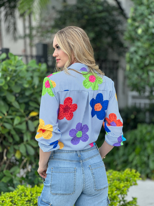 Julie Flowers Italian Shirt