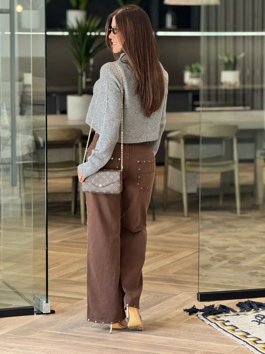 The Bear Gray Sweater Top