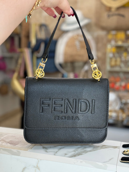 Ferny Black Bag