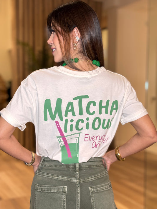 Matcha White T-Shirt
