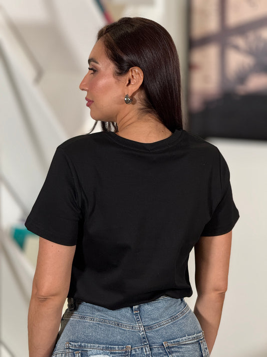 Cece Black T-Shirt
