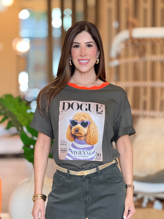 Dogue Green/Orange Goldendoodle T-Shirt