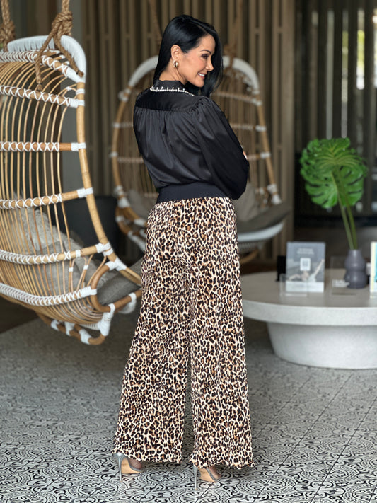 Norkys Leopard Print Pants