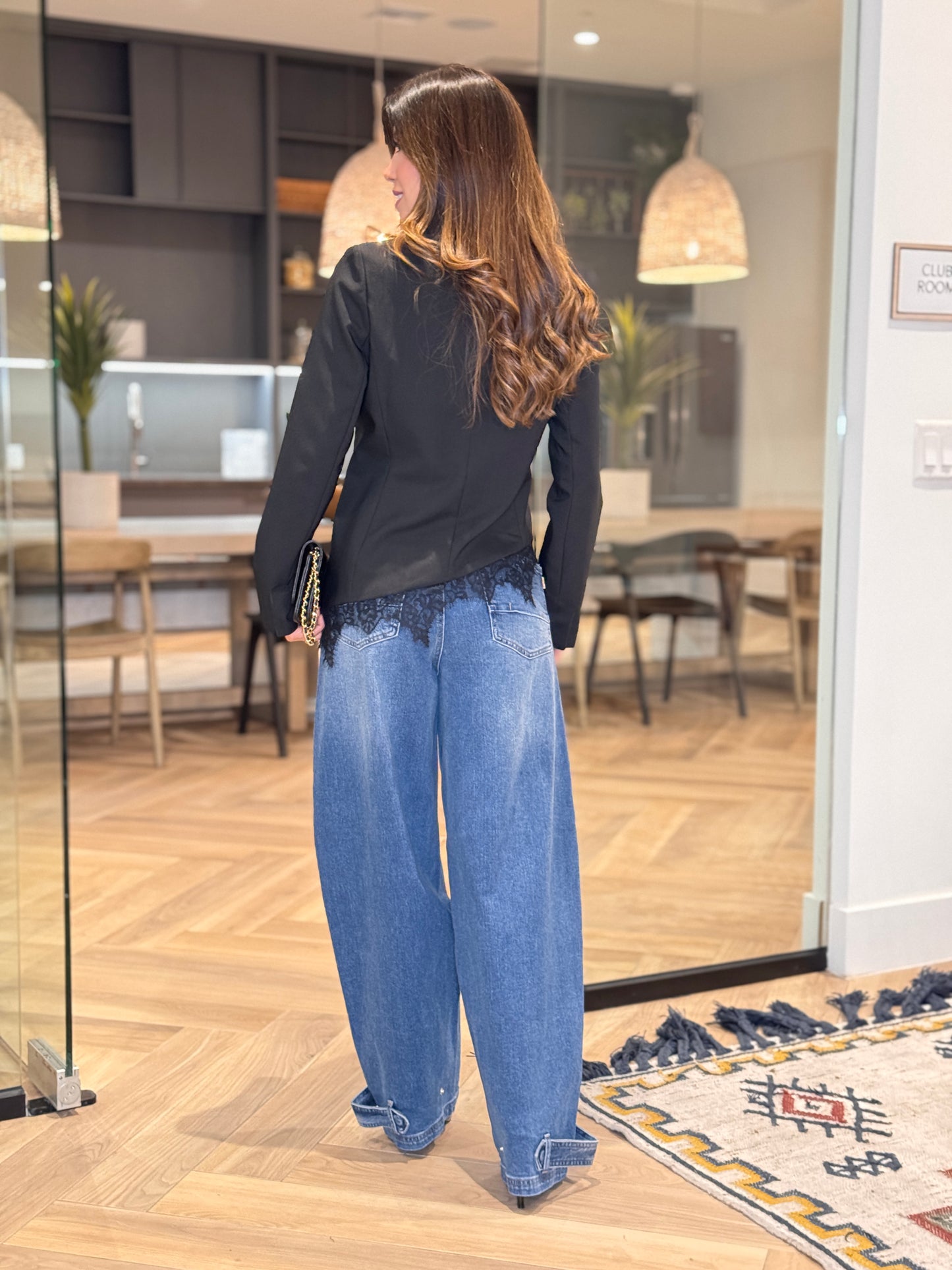 Vibrant Mid Stone Straight Jeans