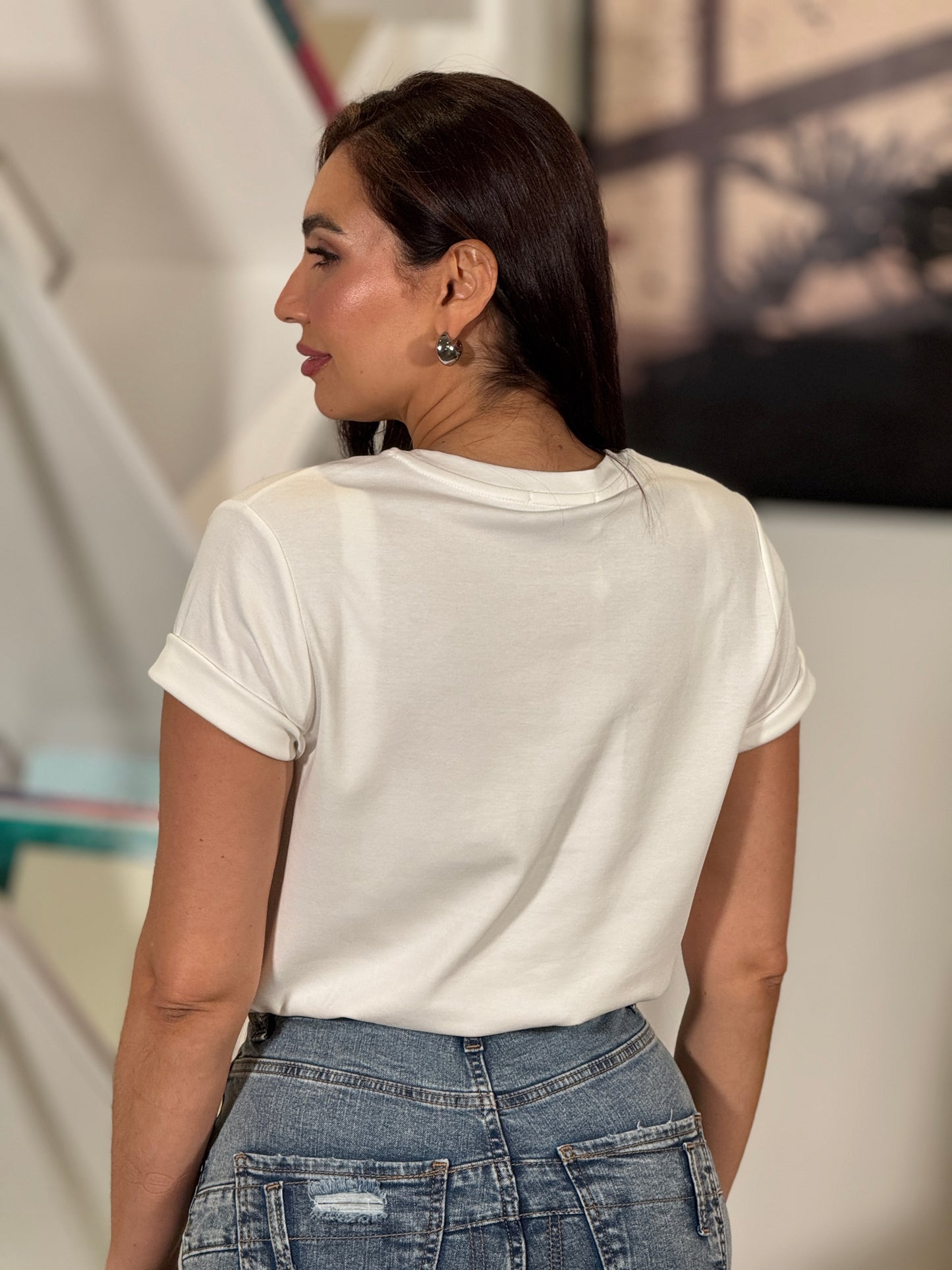 Cece White T-Shirt
