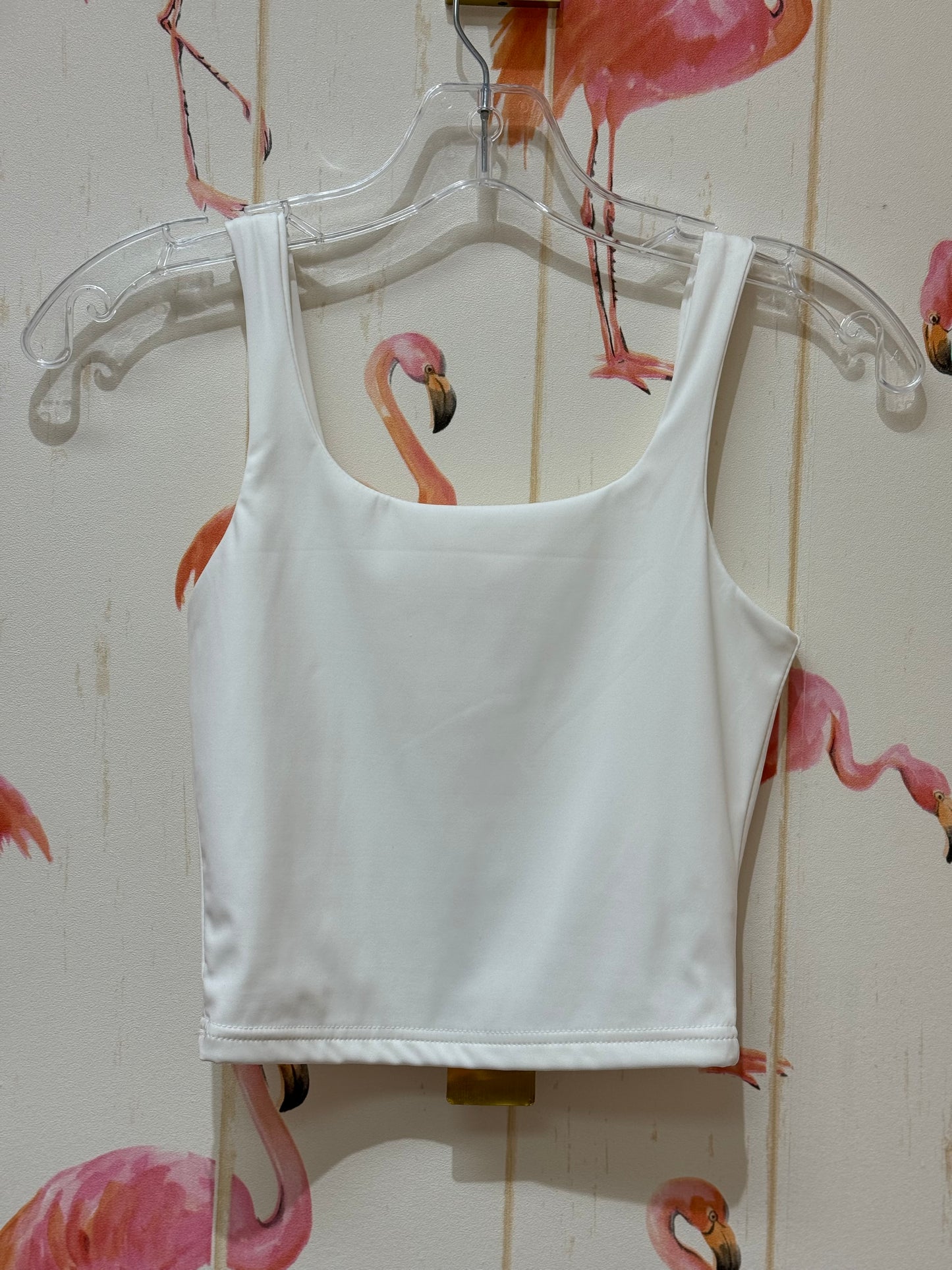 Lizzie Red&White Basic Top