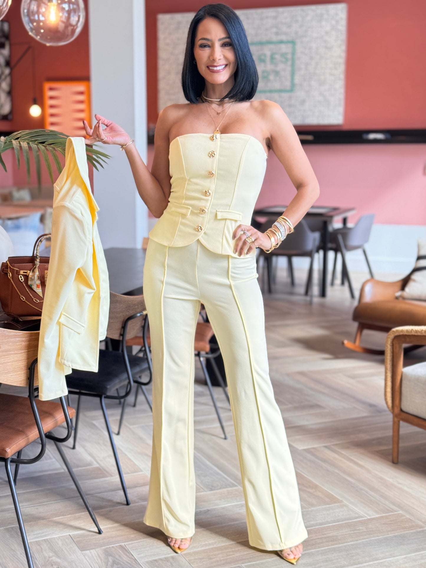 Valentine Yellow 3-Piece Set