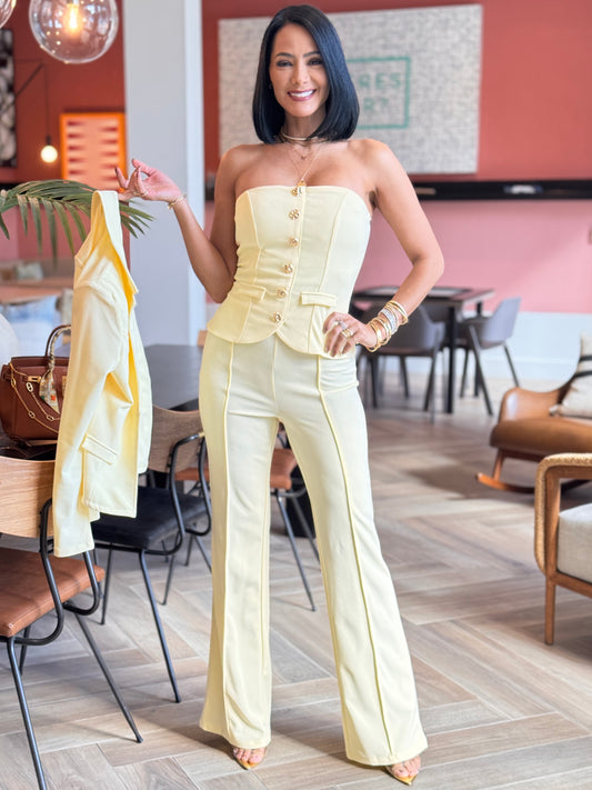 Valentine Yellow 3-Piece Set
