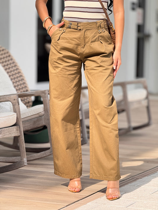 Trending Brown Denim Pants