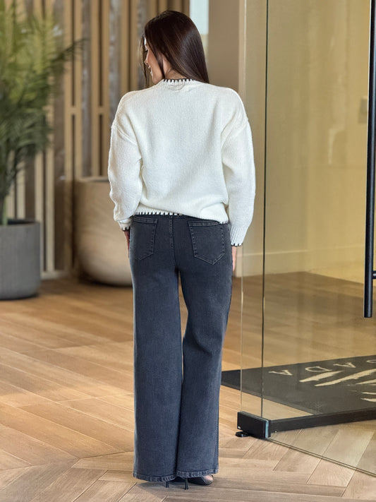 Wine Lover Yvory Sweater Top
