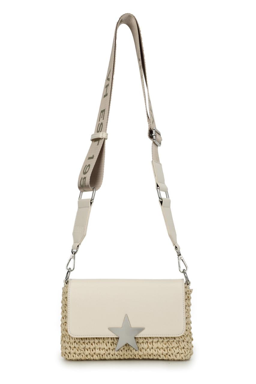 Capri Raffia Star Bag