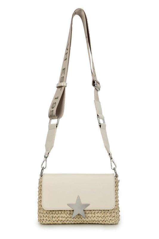 Capri Raffia Star Bag