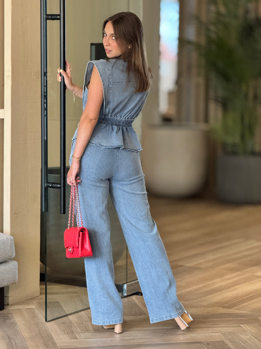 Bellisima Denim Jumpsuit