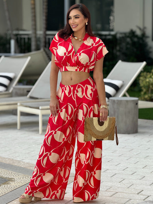 Vegas Pink Floral Set