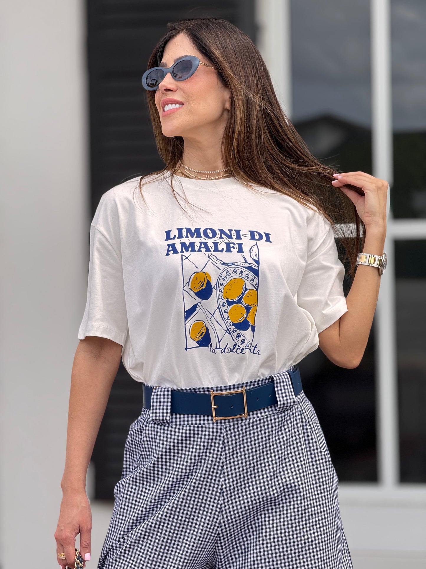 Vogu White Limoni T-Shirt
